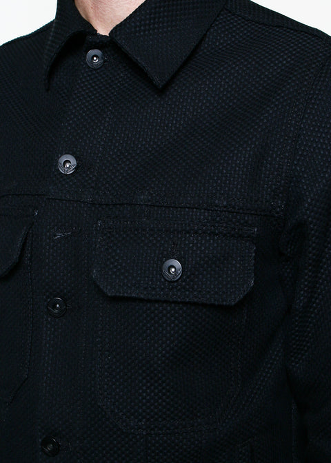  Cruiser Jacket // 15oz Stealth Sashiko