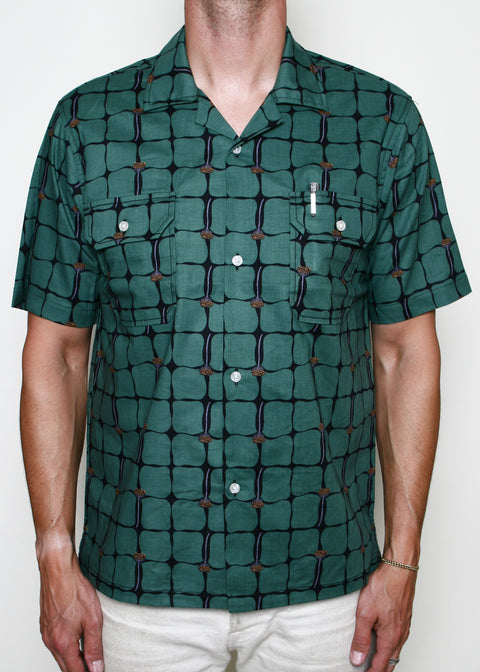 Infantry Shirt // Green Lotus