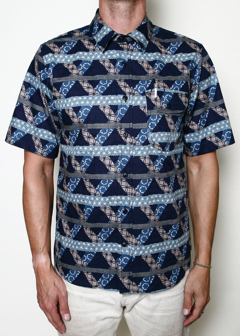 Maker Shirt // Navy Lattice