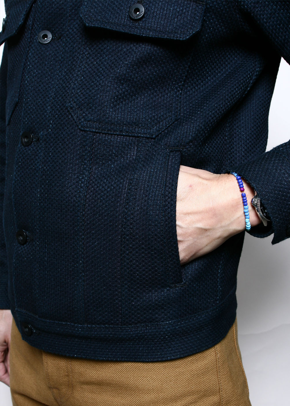 Cruiser Jacket // 15oz Indigo Sashiko – Rogue Territory