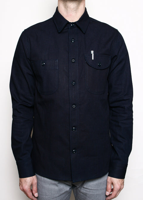  Work Shirt // Indigo Selvedge Canvas