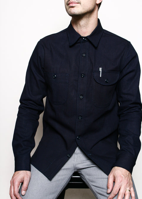  Work Shirt // Indigo Selvedge Canvas