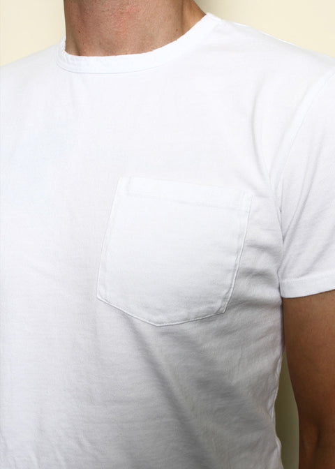 Pocket T-Shirt // White