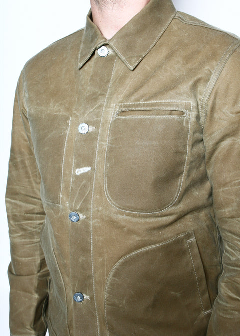 Rogue Territory Ridgeline Jacket Tan Waxed Canvas