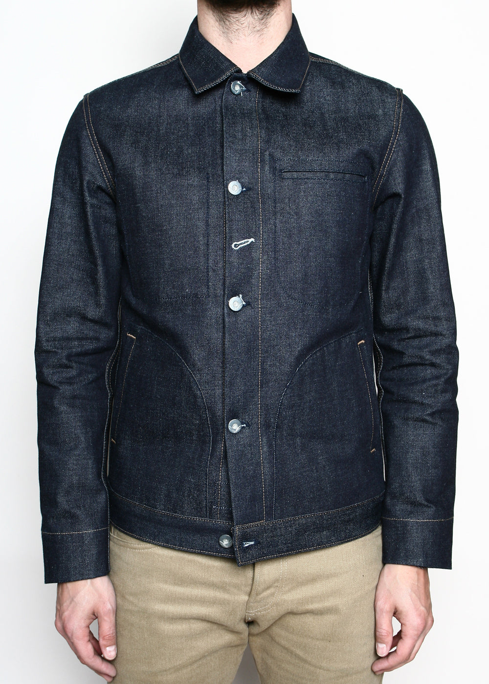 Supply Jacket // 15oz Indigo – Rogue Territory - Main Image