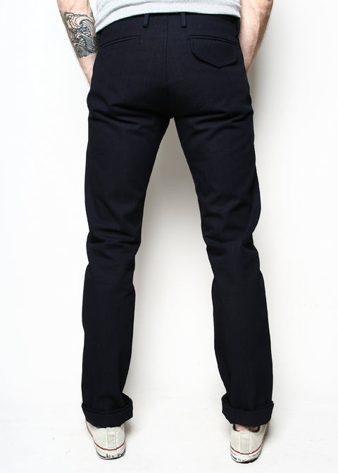 Rogue Territory Indigo Selvedge Canvas Officer Trousers