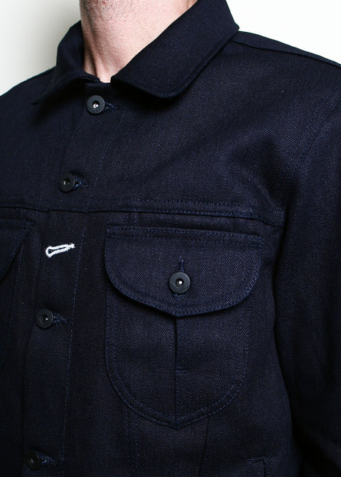  Type III Jacket // 15oz Dbl Indigo Cryptic