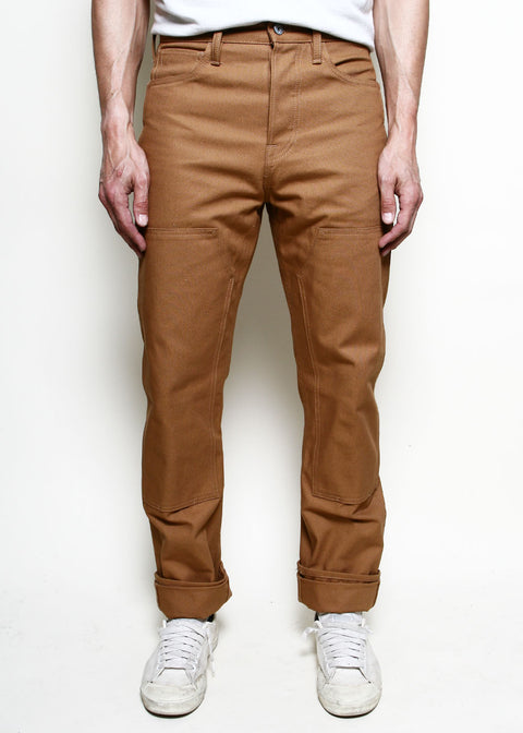 Double Knee Strider // Camel Canvas