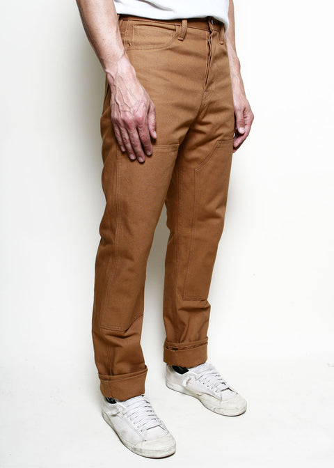 Double Knee Strider // Camel Canvas
