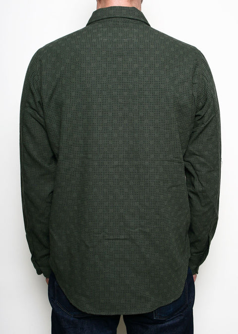  Field Shirt // Olive Sashiko Check