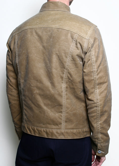 Supply Jacket // Lined Gingham Tan Ridgeline