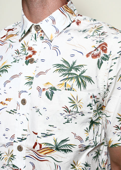  Oxford Shirt // White Surf