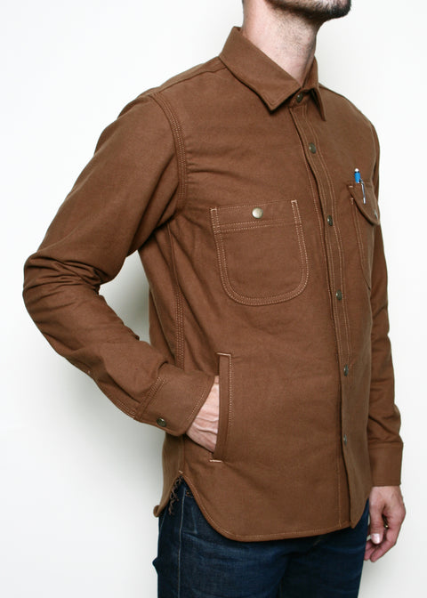  Service Shirt // Copper Flannel
