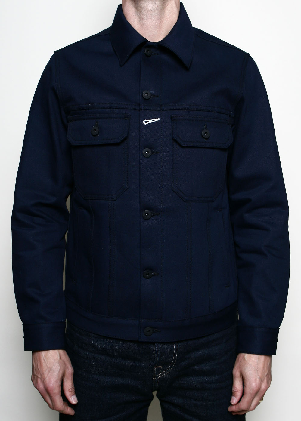 VAN JACKET × FDMTL 刺し子 インディゴ クレイジー ジャケット