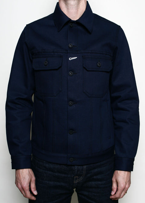 Cruiser Jacket // 13.5oz Indigo x Black