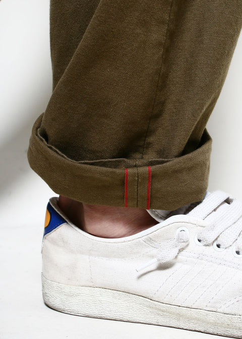  Fatigue Pants // Dyed Canvas Golden Brown