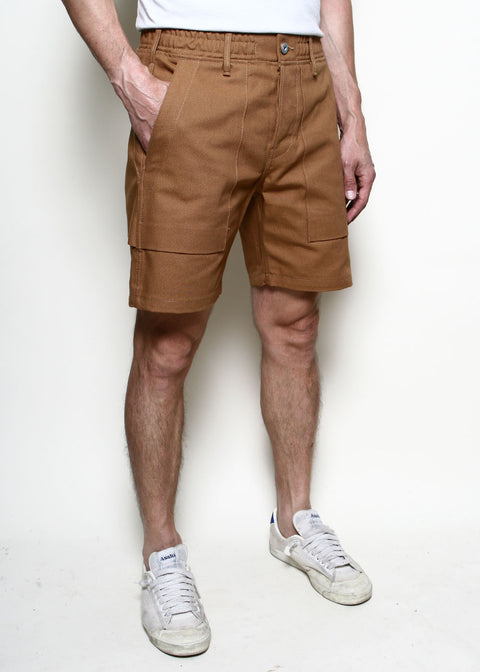 Fatigue Shorts // Camel Canvas