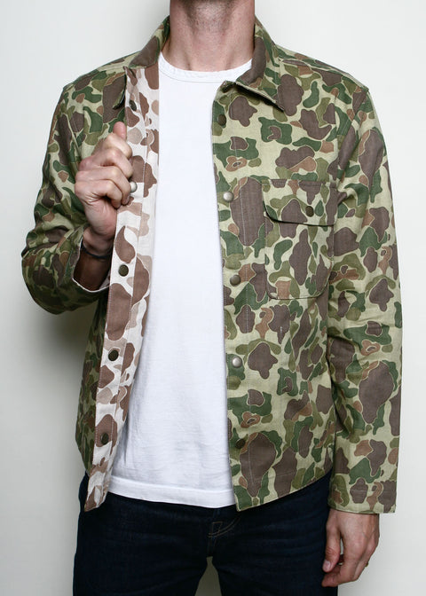 Field Jacket // Reversible Frog Camo