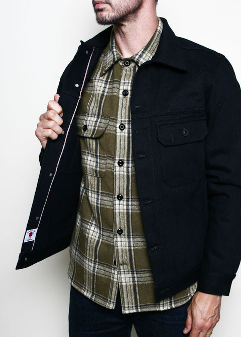  Field Shirt // Olive Plaid Flannel