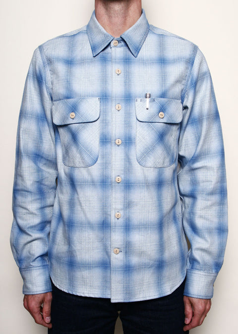 Field Shirt // Sky Blue Shadow Plaid