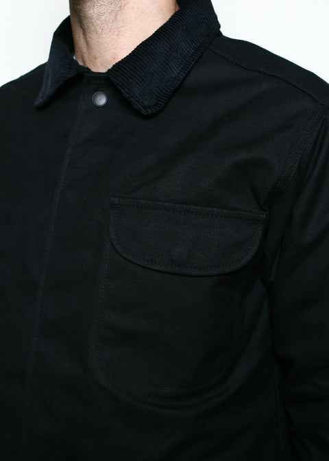  Hunter Supply Jacket // Black Canvas