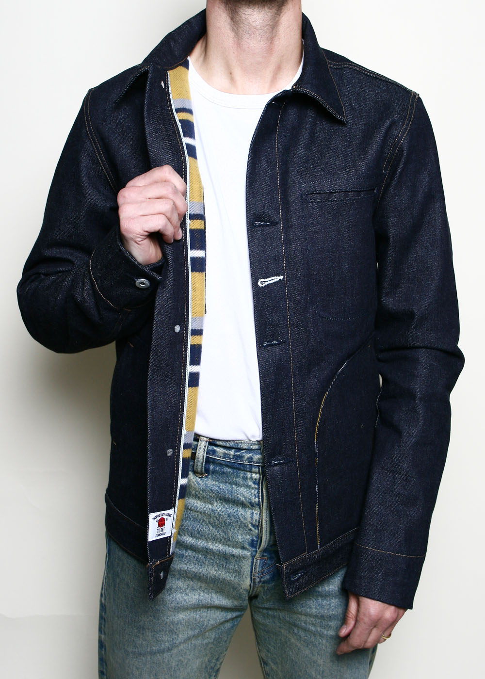 Supply Jacket // 15oz Indigo – Rogue Territory