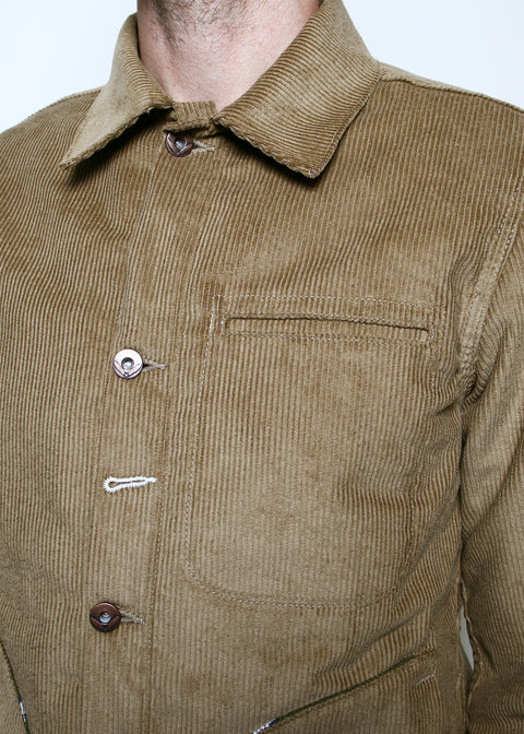  Supply Jacket // Lined Tan Corduroy