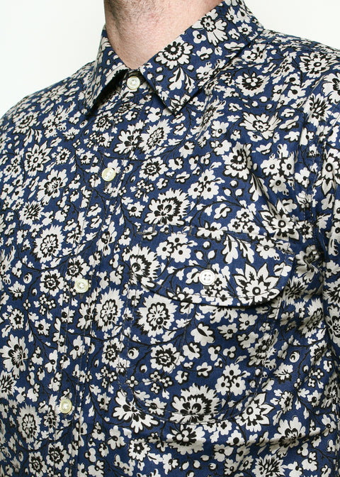  Maker Shirt // Navy Floral