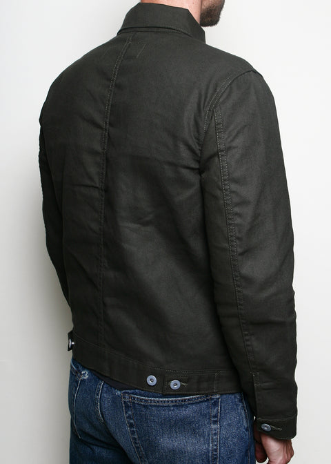  Open Range Jacket // Pine Dry Wax Canvas