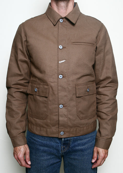  Ranger Jacket // Brown Dry Wax Canvas