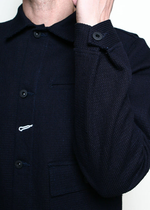  Ranger Jacket // Indigo Sashiko Waffle