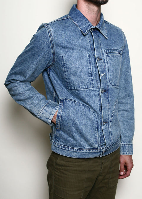 Supply Jacket // River Wash Indigo