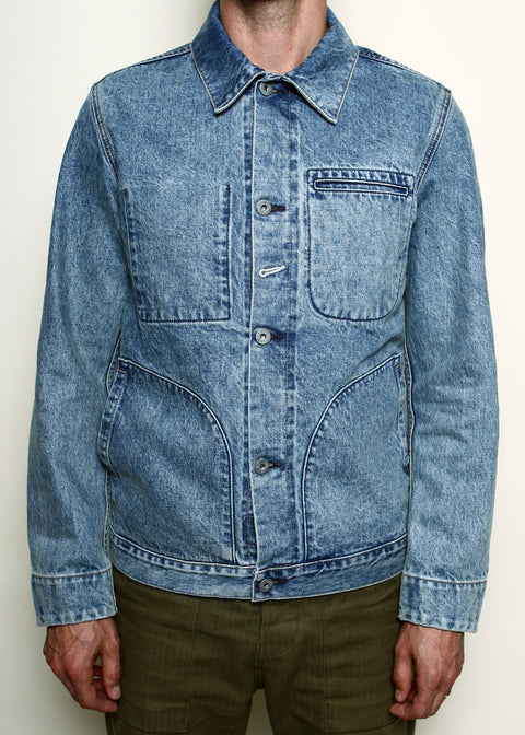 Supply Jacket // River Wash Indigo