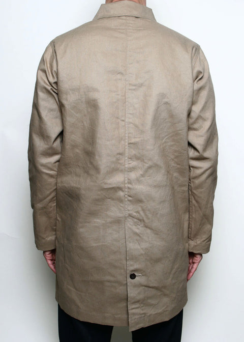  Trench Coat // Khaki Dry Wax Canvas