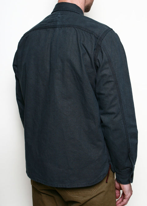  Work Shirt // Dyed Canvas Ash