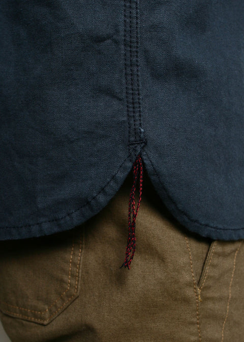  Work Shirt // Dyed Canvas Ash
