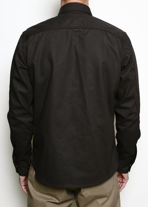  Work Shirt // Brown Selvedge Canvas