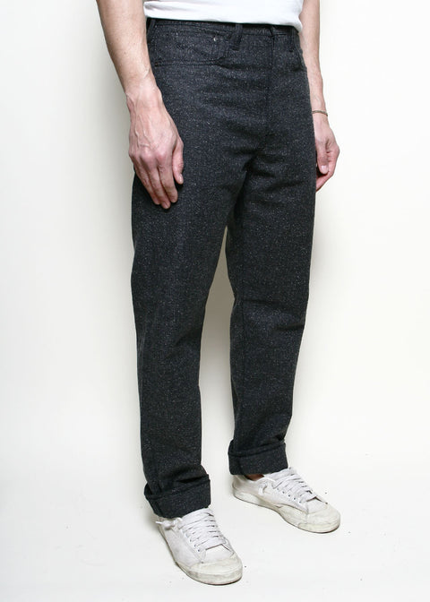 Relaxed Strider // Black Neppy Herringbone
