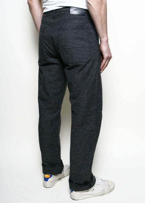  Relaxed Strider // Black Neppy Herringbone