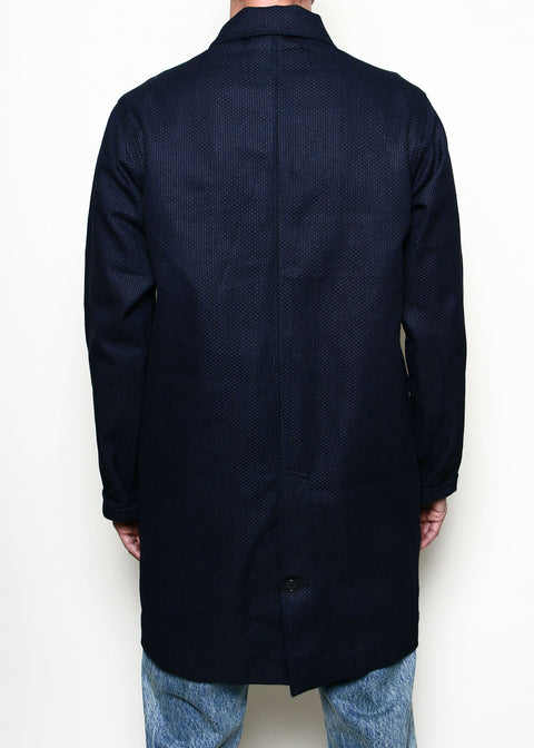 Trench Coat // 15oz Indigo Sashiko