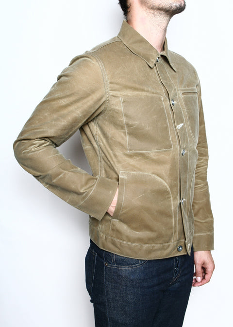  Rogue Territory Ridgeline Jacket Tan Waxed Canvas