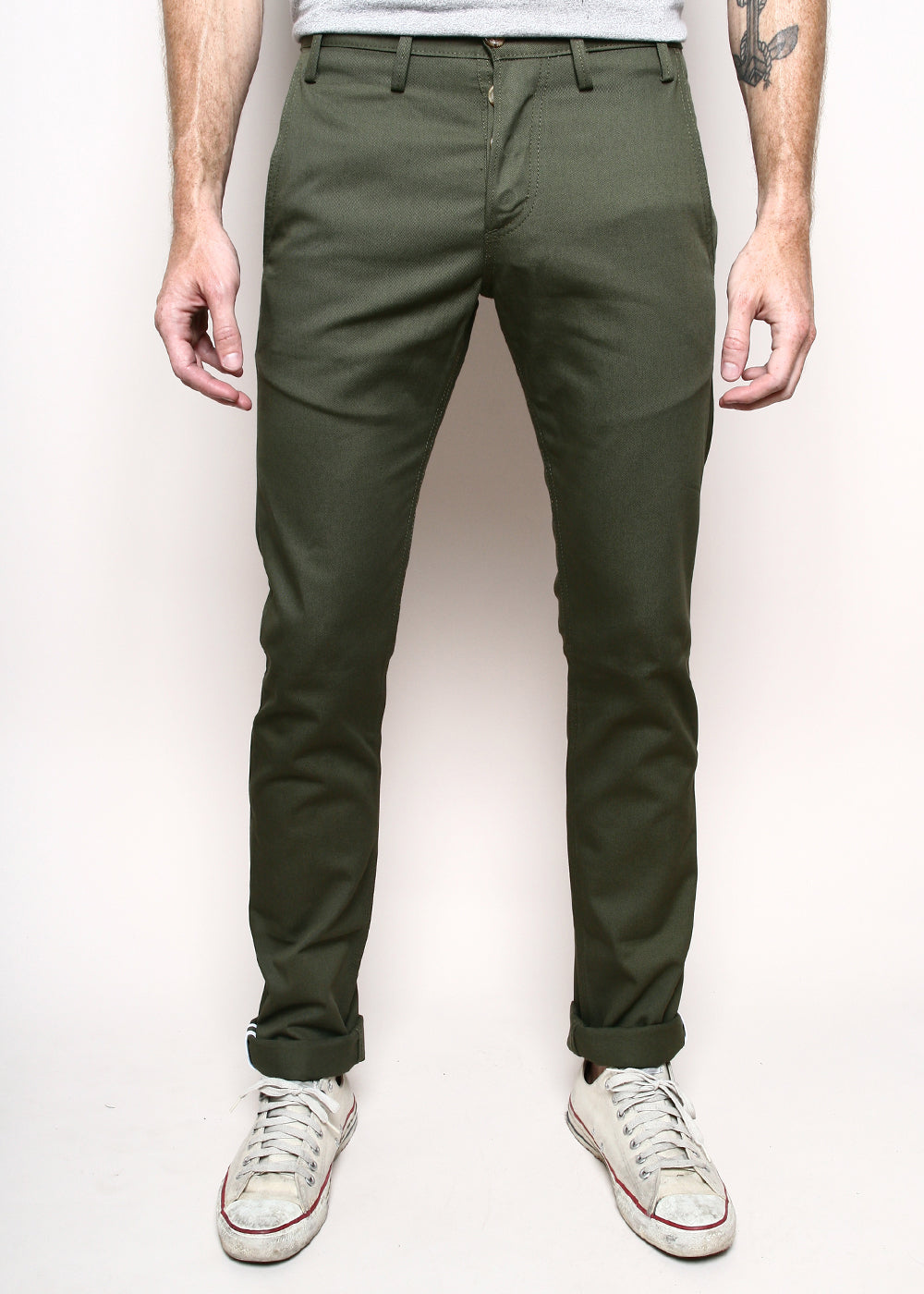 Officer Trousers // Olive – Rogue Territory