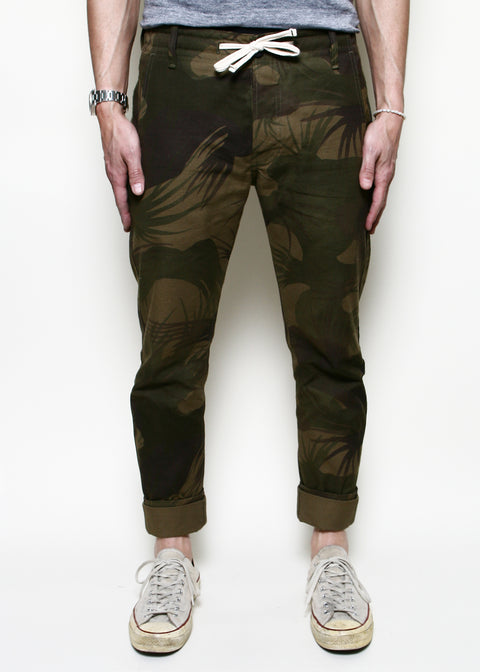 Boarder Pants // Olive Palm Camo