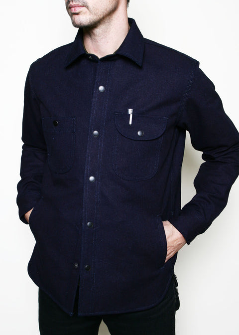  Service Shirt // 15oz Indigo Selvedge Canvas