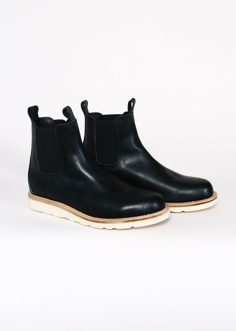 Chelsea Boots // Black Oiled Leather