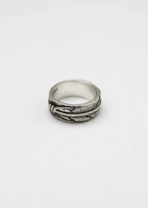 Mens feather ring sales