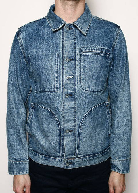 Supply Jacket // River Wash Indigo