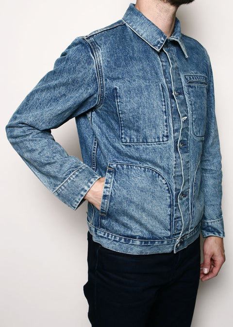  Supply Jacket // River Wash Indigo