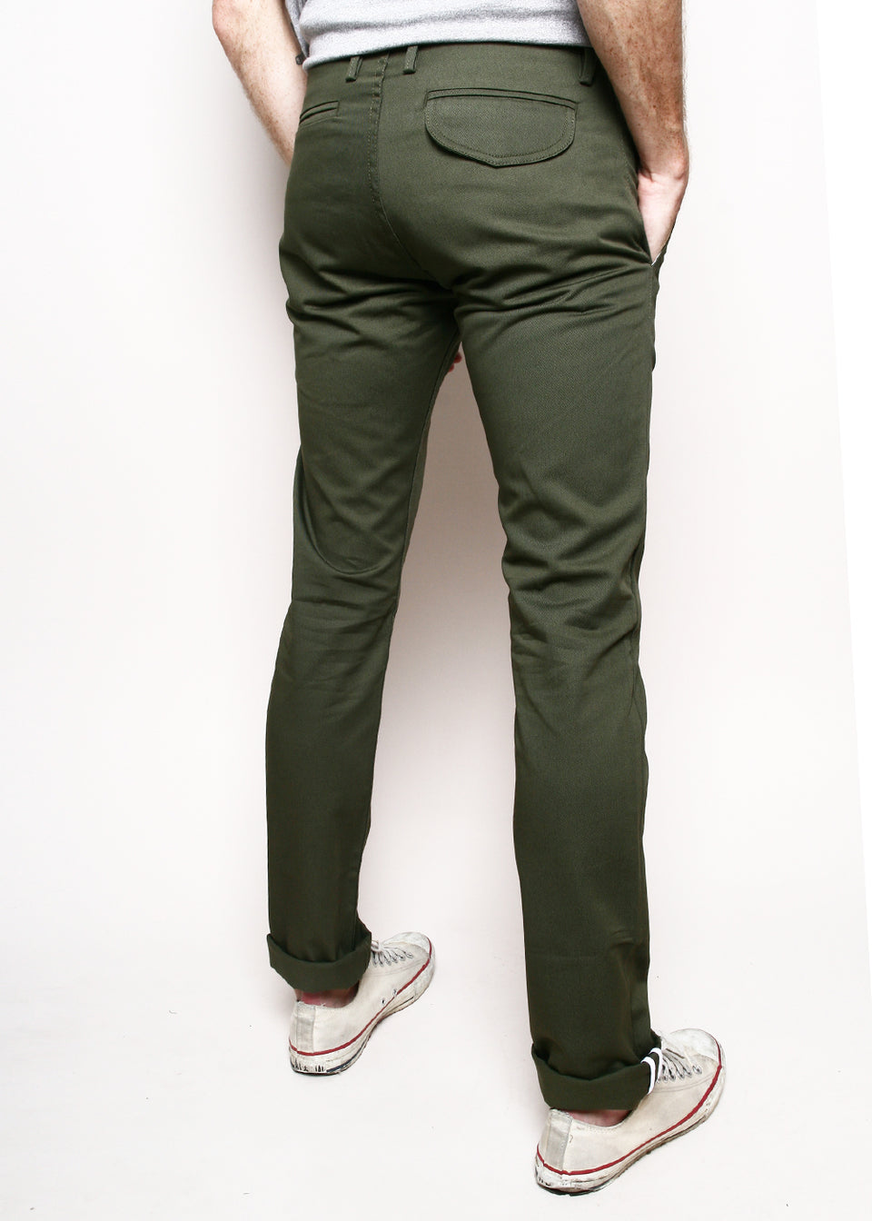 Officer Trousers // Olive – Rogue Territory